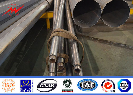 Q235 Q345 galvanisierte Stahlstraßen-Lichtmast 4m, 5m, 6m, 8m, 10m, 12m Höhe