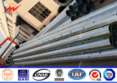 3mm 45ft Q345 galvanisierter Stahl-Pole, kundengebundenes Electric Power Pole für an Bord