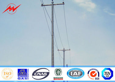3mm 45ft Q345 galvanisierter Stahl-Pole, kundengebundenes Electric Power Pole für an Bord