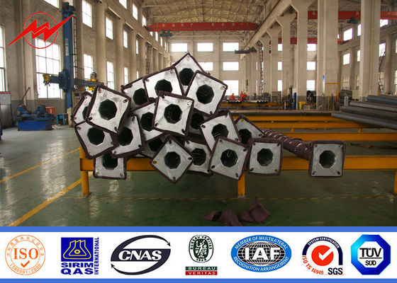 Multi mit Seiten versehenes Solar-8M bis 14M Höhen-Straßenlaterneim Freien Polen mit 2M Querarm