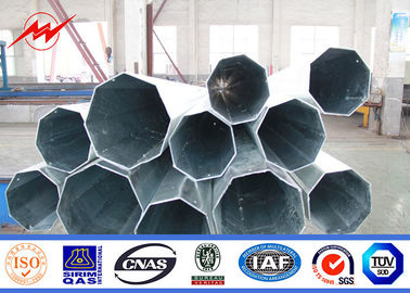 40FT achteckige galvanisierte 460mpa Verteilung Polen