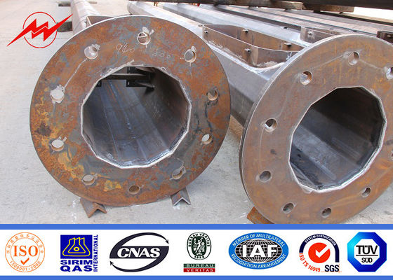 Hohes Mast-Quadrat/Yard/industrielles StraßenlaternePolen konischer galvanisierter Pole