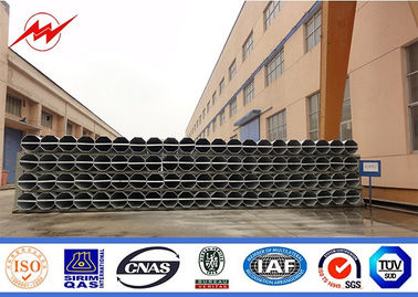 75ft 4mm Q235 HDG Electric Power Pole polygonale Doppelkreuz-Arm-ISO-Bescheinigung