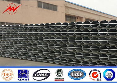 25ft -100ft niedriges Valtage Philippinen Stahlgetriebe Pole mit den Winkel-Armen