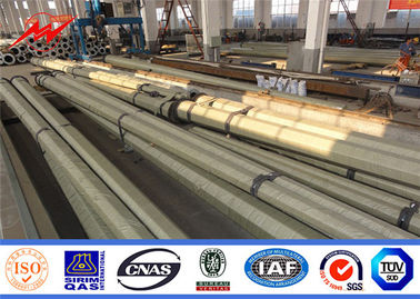 25Ft bis 40 Ft galvanisierten Stahlstrommast für Verteilungs-Linie 69KV Electric Power