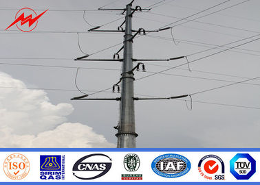 Kundengebundener elektrischer galvanisierter Stahlstrommast mit 1mm bis 30mm Stärke