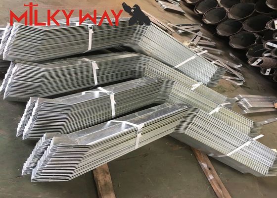 Verzinkte Ampelpfeil 10 M Höhe 7 M Arm