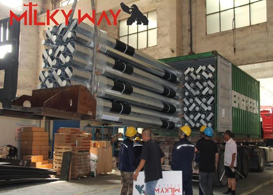 10 m achtseckiger Straßenlater Q235 aus Stahl, galvanisiert