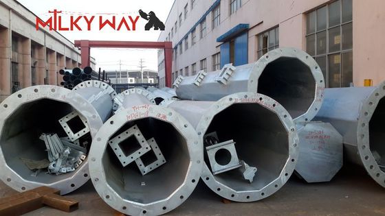 24m 32m Höhe Konische Elektro-Strommast Grundplatten-Typ