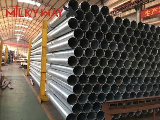 Warmgewalzte Stahlpole Q460 ASTM573 GR65 GR50 SS400 SS490 bis ST52 für die Stromverteilung