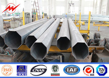 17 M Polygonal Tapered Steel Röhren-Pole für Fernleitungs-Projekt