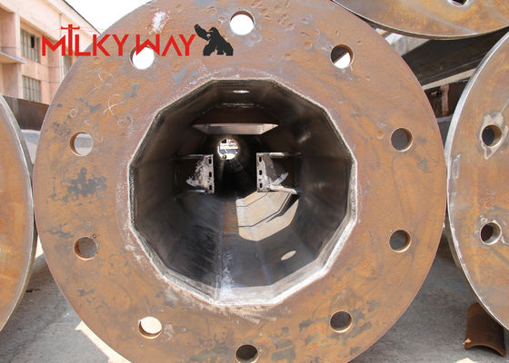 27.5m 32m galvanisierter Stahlpfosten Die bevorzugte Wahl für robuste und korrosionsbeständige Strukturen