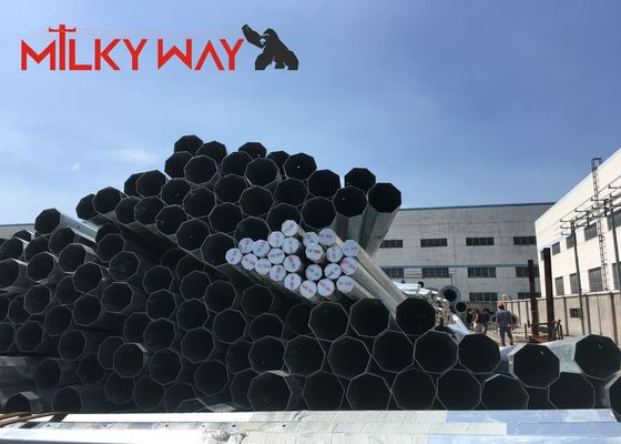 35FT 70FT 90FT Übertragungsleitung Galvanisierter Stahlstromstamm mit Bitumen zur Übertragung von Strom
