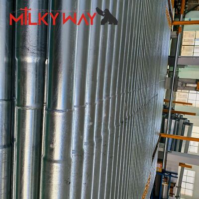 11-Meter feuerverzinkter achteckiger Stromverteilungsmast mit AWS D1.1 Schweißstandard