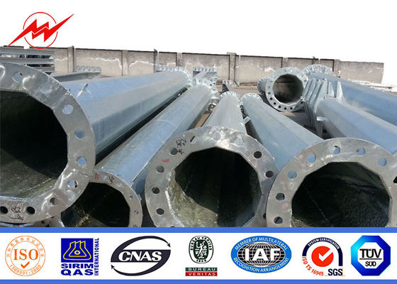 Verteilung Stahl- Röhren-Pole, galvanisierter Stahlgetriebe-Pole-Turm