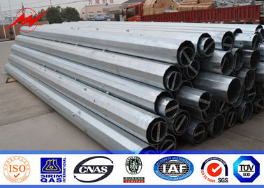 7.5M Stahlstrommast heller Lasts-1KN, Mindestrenditen-Druck Kraftübertragungs-Polen 450Mpa
