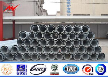 7.5M Stahlstrommast heller Lasts-1KN, Mindestrenditen-Druck Kraftübertragungs-Polen 450Mpa