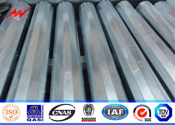 25ft bis 75ft elektrisches Concial spitzten sich Stahlstrommast, Stahlnetzverteilung Pole 10kv zu | 550kv