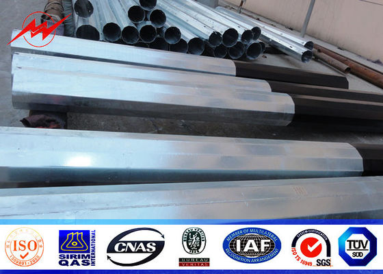 25ft bis 75ft elektrisches Concial spitzten sich Stahlstrommast, Stahlnetzverteilung Pole 10kv zu | 550kv