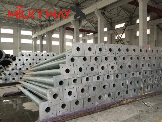 10 m verzinkter Hochmast-Außenlaternenmast, Autobahn-Lichtmast