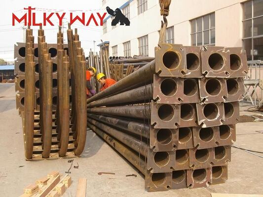 10 m verzinkter Hochmast-Außenlaternenmast, Autobahn-Lichtmast