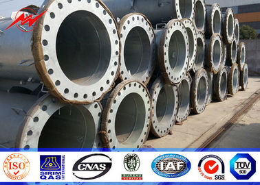 14 M 1250 Dan 16 Seiten Konischer Stahlstrommast für Verteiler