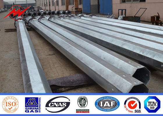 132 Lasts-Mono-Pole-Turm KV 27Meter 1500kg für bewegliche Getriebe-Telekommunikation