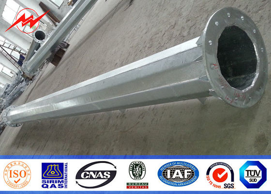 132 Lasts-Mono-Pole-Turm KV 27Meter 1500kg für bewegliche Getriebe-Telekommunikation