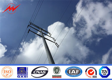 10.5m 138kv elektrische Stahlrunder Strom-Stäbe Übertragungsleitung