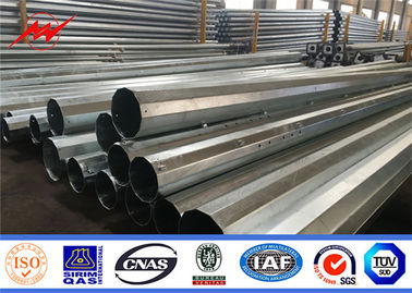 35ft 127-248mm Röhrenstahlstarkes heißes Bad Strommast-2,75/3mm galvanisiert