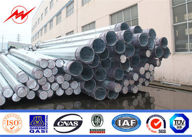 35ft 127-248mm Röhrenstahlstarkes heißes Bad Strommast-2,75/3mm galvanisiert