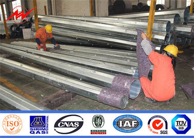Heißes Bad galvanisierte Stahlstrommast 70FT 94FT mit Miminum-Streckgrenze 460mpa