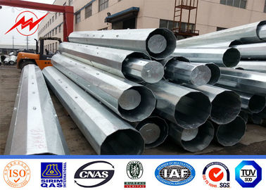 11m 12m 2 Stahlkraftübertragung Pole der Segment-S355JR Q345 mit Fiberglas