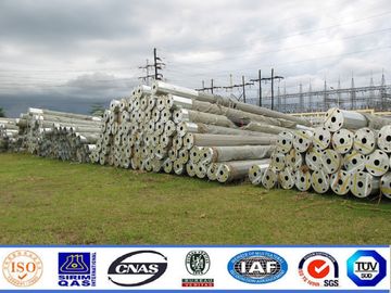 35FT Netzverteilung Pole für Philippinen-Projekt mit achteckiger Setions-Form
