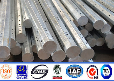 Galvanisierte 12.2m hochfeste elektrische Leistung Pole für Netzverteilungs-Linie Projekt