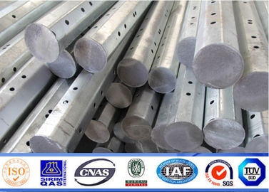 Galvanisierte 12.2m hochfeste elektrische Leistung Pole für Netzverteilungs-Linie Projekt