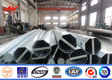 Heißes Bad galvanisierte 60 Ft-Länge 70 Ft 90 der Ft-Metallstrommast-Grad 65 ASTM A572