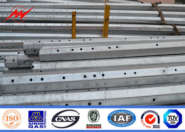 Heißes Bad galvanisierte 60 Ft-Länge 70 Ft 90 der Ft-Metallstrommast-Grad 65 ASTM A572