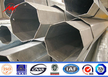 Heißes Bad galvanisierte 60 Ft-Länge 70 Ft 90 der Ft-Metallstrommast-Grad 65 ASTM A572
