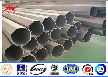 Heißes Bad galvanisierte 60 Ft-Länge 70 Ft 90 der Ft-Metallstrommast-Grad 65 ASTM A572