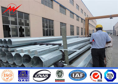 Elektrische Leistung Pole Niger Gr65 9m und 12m 300daN 500daN ISO Burried