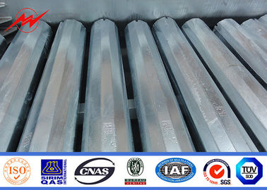 9m 650 Dan Galvanized Conicial Tubular Steel Pole für elektrische Linie