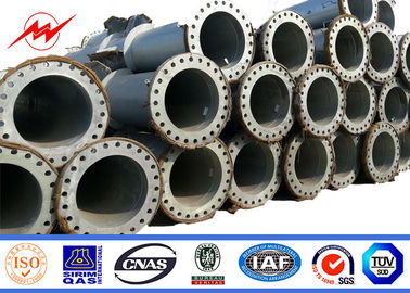 Transimissions-Linie achteckiger galvanisierter Stahlstrommast 70FT 94FT 120FT