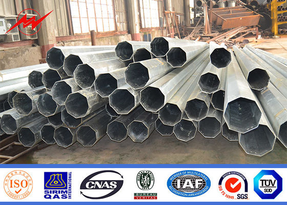 Galvanisierter elektrischer Gebrauchsstahlstrommast für 69kv außerhalb der Verteilungs-Linie