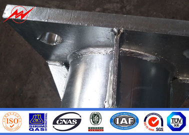 35m / S-Windgeschwindigkeits-galvanisierter Stahlstrommast, langes Lebens-StraßenlaternePole