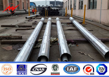 75FT Philippinen NGCP Standard galvanisierter Stahl-Pole mit 4-5mm Thickenss