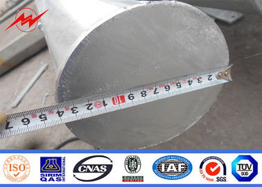 69KV 45FT 2 elektrischer galvanisierter Stahl-Pole Philippinen NEA Standard Segements