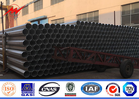 NAPORCOR-Bitumen 11m elektrischer Pole für Overheadline-Projekt in den Philippinen