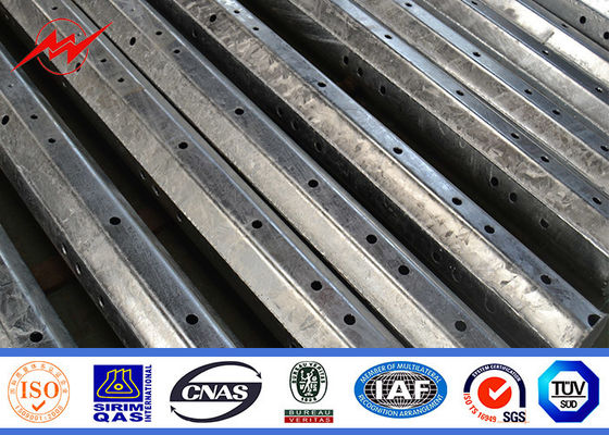 Heißes Bad galvanisierte 11m Hochspannungselektrische leistung Polen für elektrische Energieübertragung 220kv