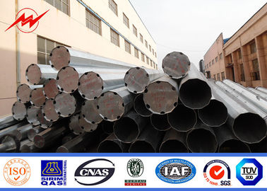 14m 2500 direkte Beerdigungs-elektrischer Stahl Pole galvanisierter Pole Dans 2 Segements Monopole